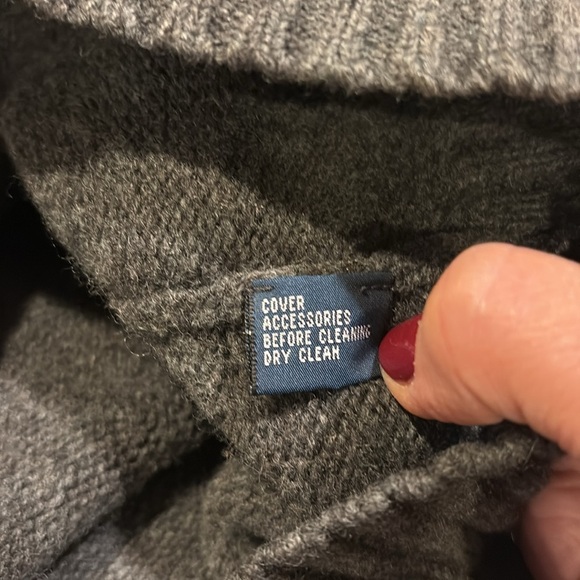 Polo Ralph Lauren Lambswool 1/4 Zip Sweater - Picture 9 of 9